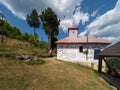 Church at the isolated Scarisoara hamlet, Romania